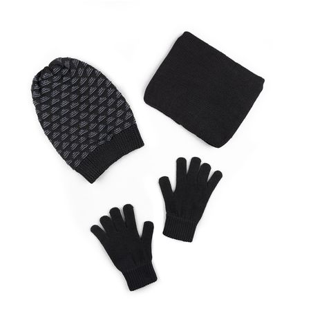 ست کلاه و شال گردن و دستکش بافتنی مدل SB-SS-0311*267