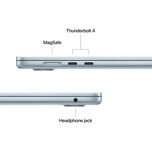 لپ تاپ 13.6 اینچی اپل مدل MacBook LLA-M5-16GB RAM-512GB SSD
