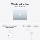 لپ تاپ 13.6 اینچی اپل مدل MacBook Air MDHH4 2026 LLA-M5-16GB RAM-512GB SSD