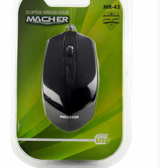 ماوس سیم دار مدل MACHER MR-43