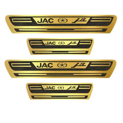 برچسب پارکابی خودرو کد A024 مناسب برای Jac J5 بسته 4 عددی*966