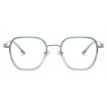 فریم عینک طبی چند ضلعی مدل TJ816C499P81 مناسب برای صورت گرد و بیضی