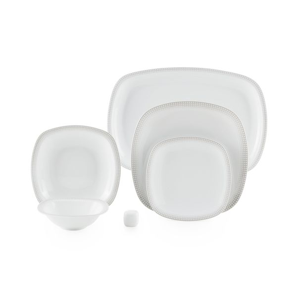 سرویس غذاخوری 27 پارچه 6 نفره چینی زرین ایران مدل Mon Belan