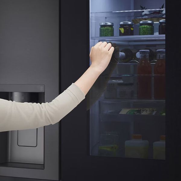 یخچال فریزر ساید ال جی مدل x287