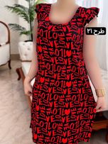 پیراهن نخی ساتینا 2042