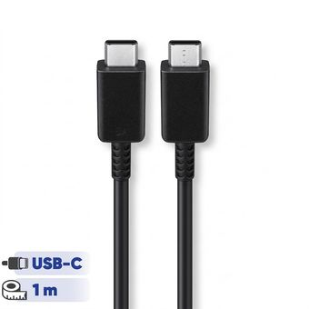 کابل تبدیل USB-C به USB-C سامسونگ مدل 1 متری  - 5 آمپر