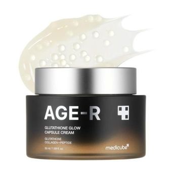 کرم کپسولی گلوتاتیون مدی کیوب (جوانساز و روشن کننده)   Medicube AGE-R Glutathione Glow Capsule Cream