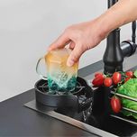 شیر لیوان شور سینک مدل فشاری