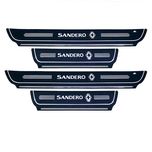 برچسب پارکابی خودرو کد SK050 مناسب برای رنو ساندرو مجموعه 4 عددی