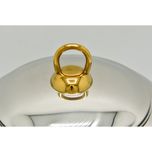 ست کتری و قوری ام جی اس مدل استیل کد K41017