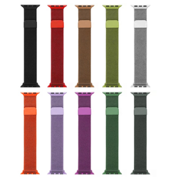 بند ساعت هوشمند مدل Milanese Loop مناسب برای اپل واچ 42/44/45/49 میلی متری