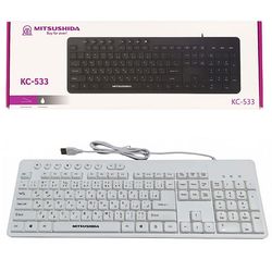 صفحه کلید سیم دار میتسوشیدا Mitsubishi KC-533