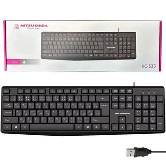 صفحه کلید سیم دار میتسوشیدا Mitsubishi KC-535