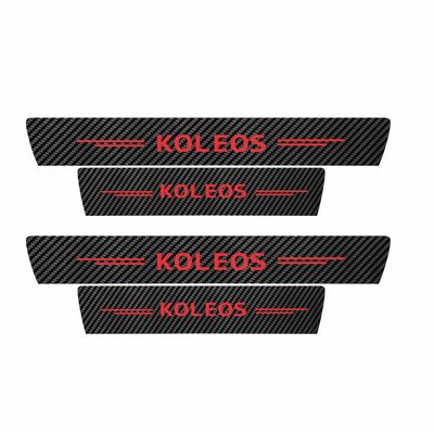 برچسب پارکابی خودرو سولگی مدل کربن کد J049 مناسب برای KOLEOS بسته 4 عددی