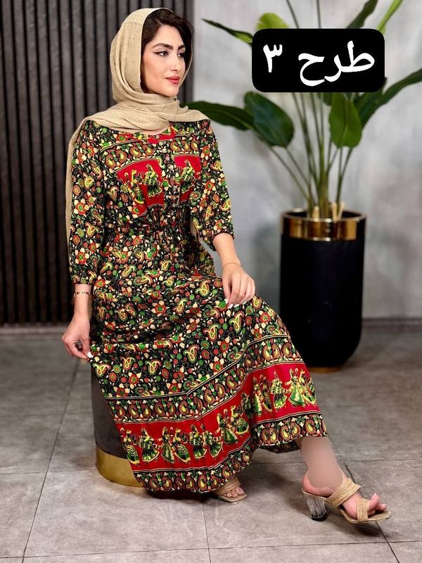 پیراهن هندی کژال کد 1879