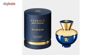 ادو پرفیوم زنانه ورساچه مدل Dylan Blue حجم 100 میلی لیتر
