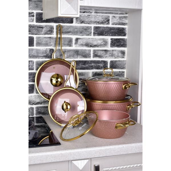 سرویس پخت و پز 10 پارچه ام جی اس طرح فورج کد 800300