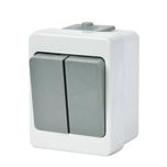 کلید دو پل پارت الکتریک مدل 2POL-10 بسته 10 عددی