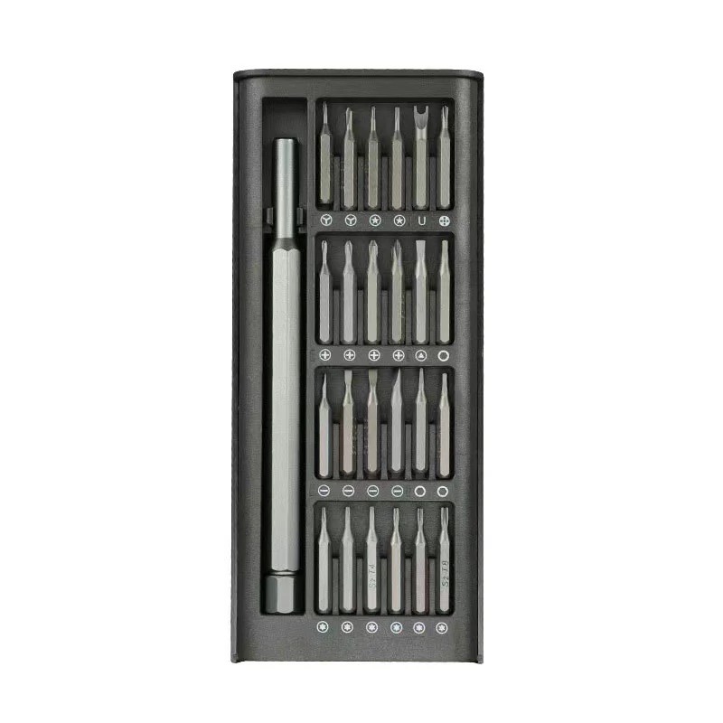 ست پیچ گوشتی 25 عددی با دسته فلزی مدل 6024