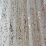پرده تیکو دکو مدل حریر ژورژت طلاکوب شش چین سایز 225x280 سانتیمتر مجموعه دو عددی*866