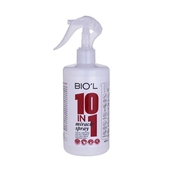 ماسک نرمکننده مو بیول مدل 10IN1 مناسب برای موهای مجعد و خشک حجم 400 میلیلیتر