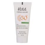 کرم ضدآفتاب بیرنگ ویتابلا +SPF50 مدل 001 مناسب انواع پوست، حجم 40 میلیلیتر