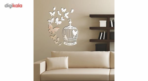 آینه پلکسی گلس دکوپدیده مدل قفس