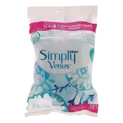 خودتراش ژیلت مدل Simply Venus بسته 12 عددی