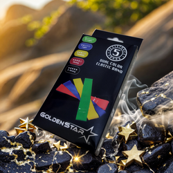 کش مقاومتی دو رنگ GOLDEN STAR – حرفه‌ای‌ترین انتخاب برای تناسب اندام و ورزش در خانه یا باشگاه