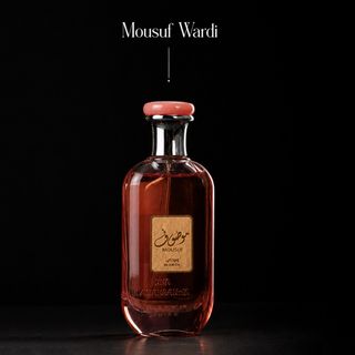 عطر ادکلن ارض الزعفران موصوف صورتی وردی 100 میل اورجینال  Mousuf Wardi