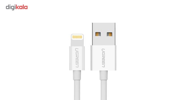 کابل تبدیل USB به لایتنینگ یوگرین مدل US155 طول 2 متر