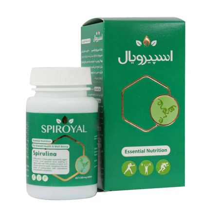 قرص جلبک اسپیرویال اصلی ماستر فوده بسته 60 عددی کاهش وزن
