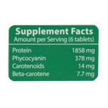 قرص جلبک اسپیرویال اصلی ماستر فوده بسته 60 عددی کاهش وزن