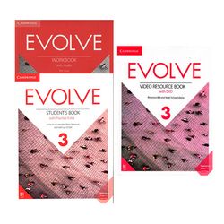 کتاب Evolve 3 و Video Resource Book Evolve 3 اثر Leslie Anne Hendra و Mark Ibboston و Kathryn O'Dell انتشارات دانشگاه کمبریج 3 ج