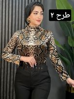 بلوز مخمل یقه شل کد 1617