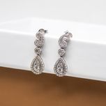 گوشواره طلا 18 عیار زنانه سهی مدل SV31