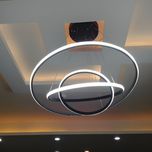 لوستر آویز شاهان تک مدل three circles2