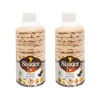 رایس کیک سیاه دانه بدون گلوتن سیس رایس- 120 گرم بسته 2 عددی