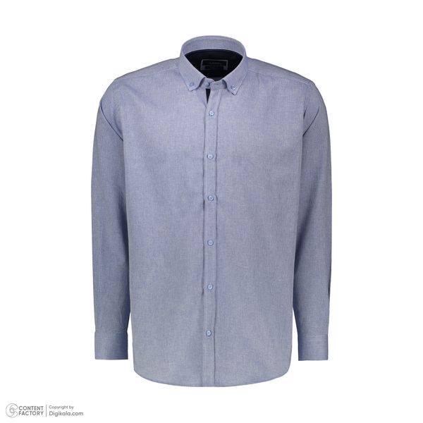 پیراهن آستین بلند یقه برگردان مردانه لیلاک مدل A-69