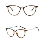 فریم عینک طبی گربه ای مدل TRWS902C393-P81 مناسب برای صورت گرد و بیضی