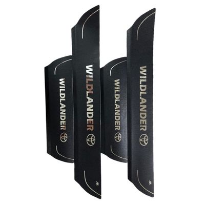 برچسب پارکابی خودرو امیران اسپرت طرح چرم کد 2025104 مناسب برای تویوتا وایدلندر مجموعه 4 عددی