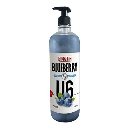 شامپو روزانه سگ رداسپرینگ مدل عصاره بلوبری U6 حجم 850 میلی لیتر