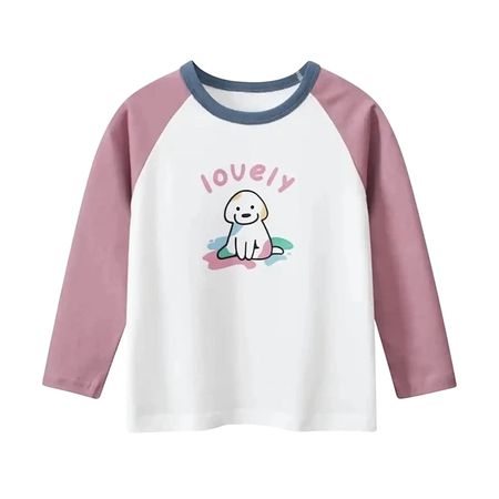 تی شرت آستین بلند دخترانه مدل MDSS-CG5507