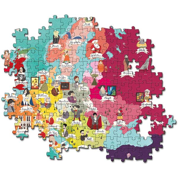 پازل 250 تکه کلمنتونی مدل کاوش در نقشه