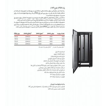 رک 42 یونیت عمق 107 عرض 80 پایا