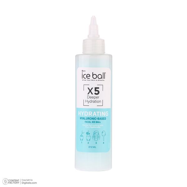 ژل  سفت کننده آیس بال مدل x5 مناسب برای انواع پوست حجم 212 میلی لیتر