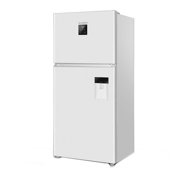 یخچال فریزر 26 فوت ایکس ویژن مدل TT582-AWD/AS ، دارای آبسردکن و یخساز نیمه اتوماتیک، با ارتفاع 185، پهنای 66 و عمق 84 سانتی مت