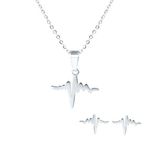 نیم ست زنانه مدل ضربان کد 001*129