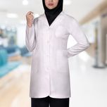 روپوش پزشکی زنانه خضرا مدل مهساکد 32430