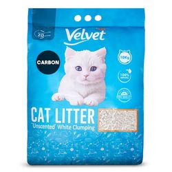 خاک بستر گربه ولوت پت مدل Carbon وزن 10 کیلوگرمی